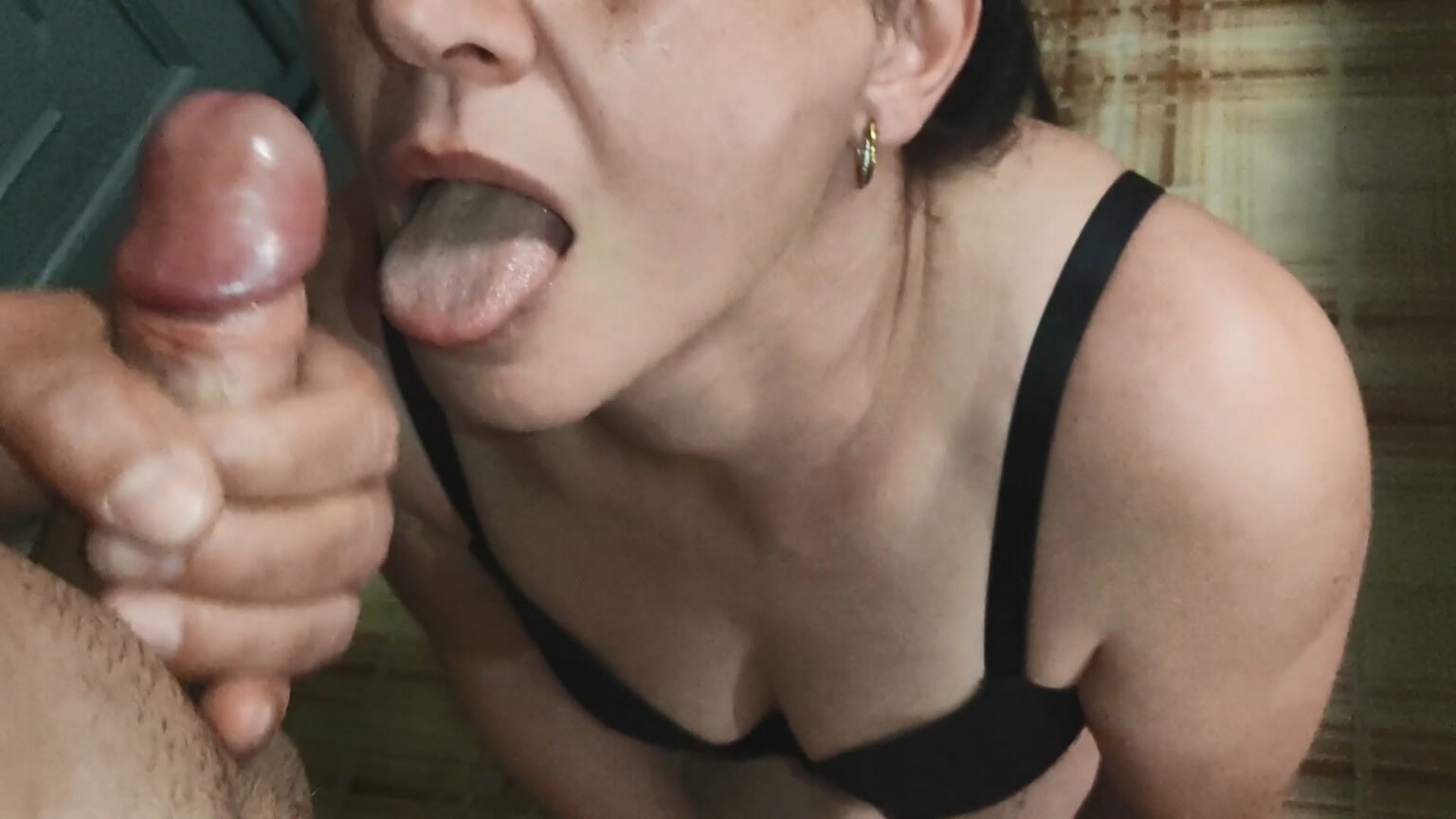 Blowjob Cum in Mouth Stepmom MILF #5