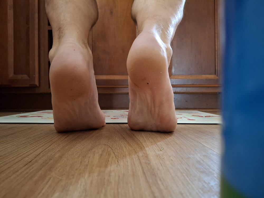 Floor view of my feet  #16