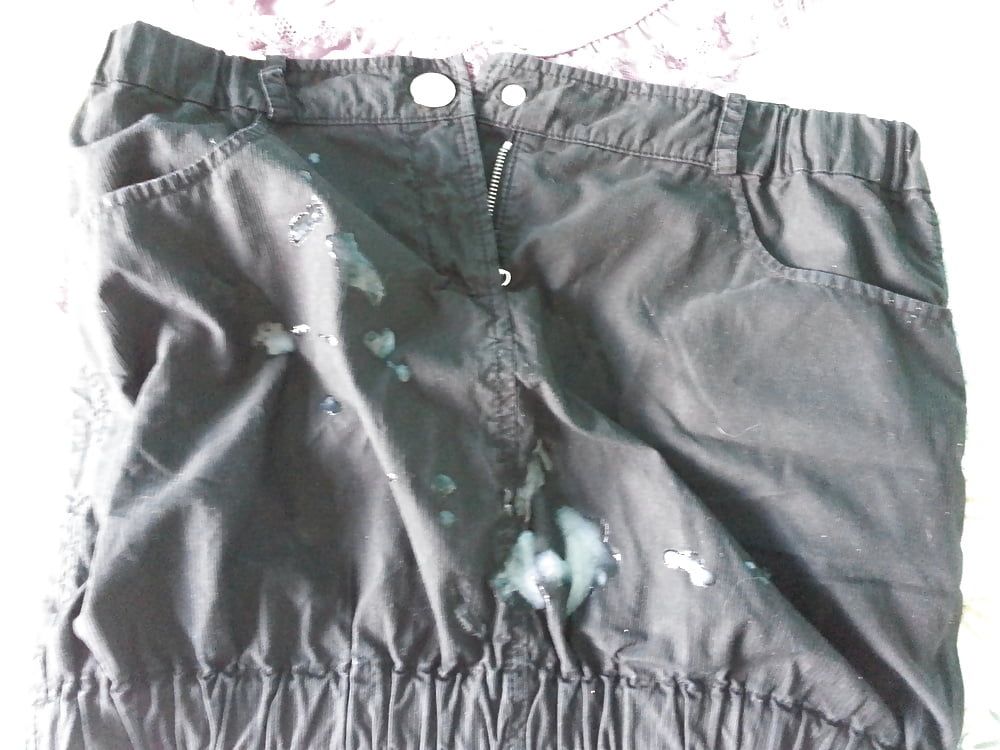 Miniskirt panty and bra #6