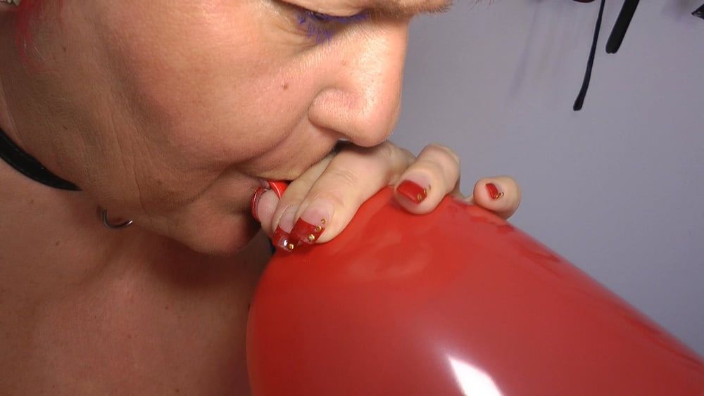 User wish - pantyhose and balloon #11