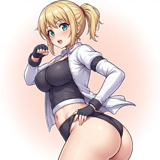 HENTAI HERMOSAS CHICAS ANIME CON ROPA  AJUSTADA #5
