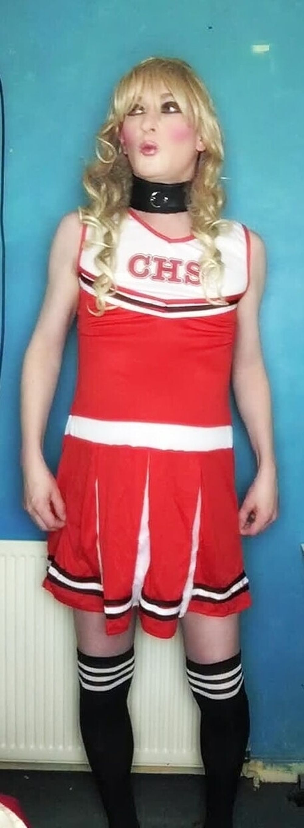 Sissy Crossdresser Cheerleader #27