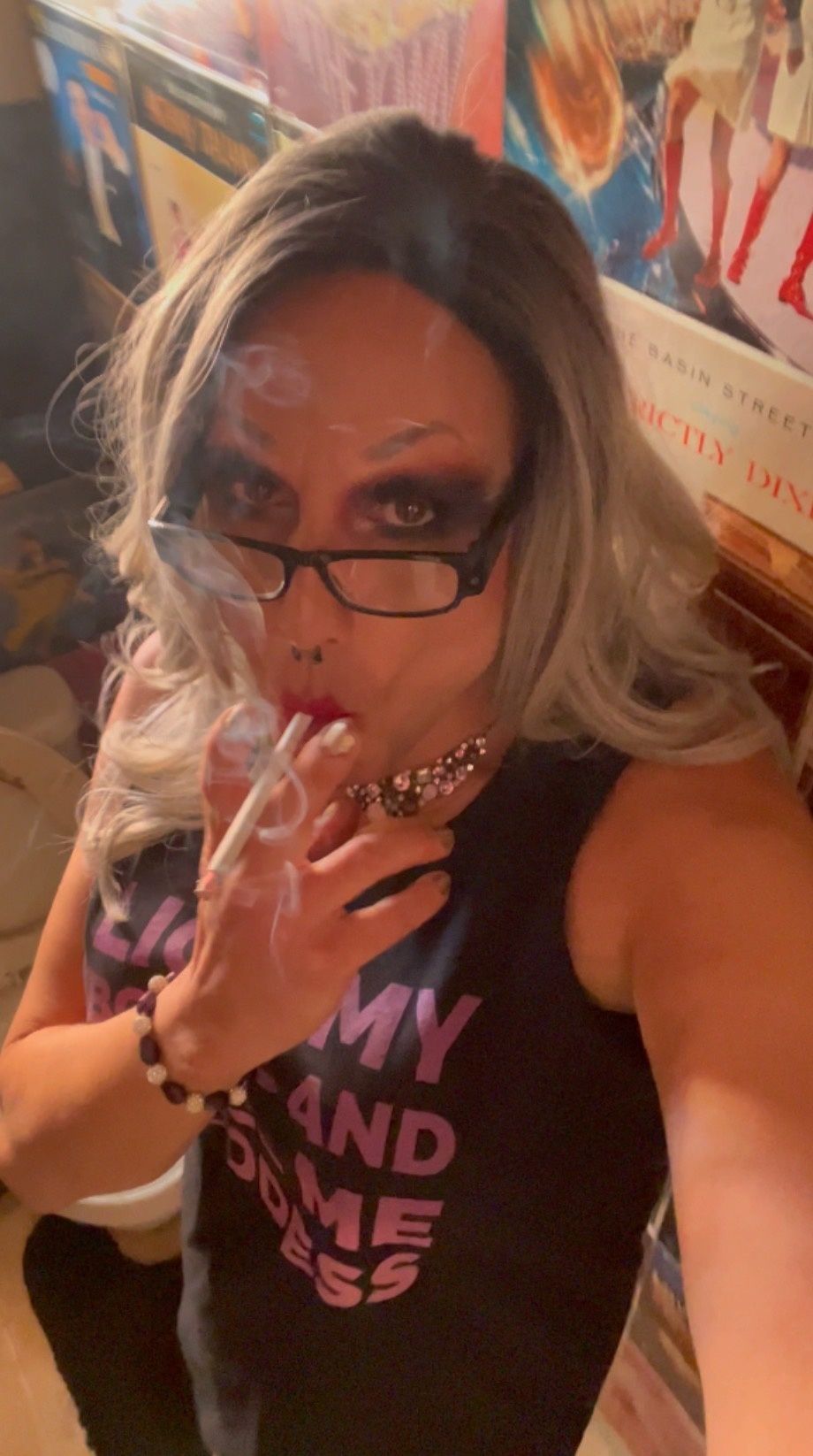 Trans Goddess Smoking Fetish #8