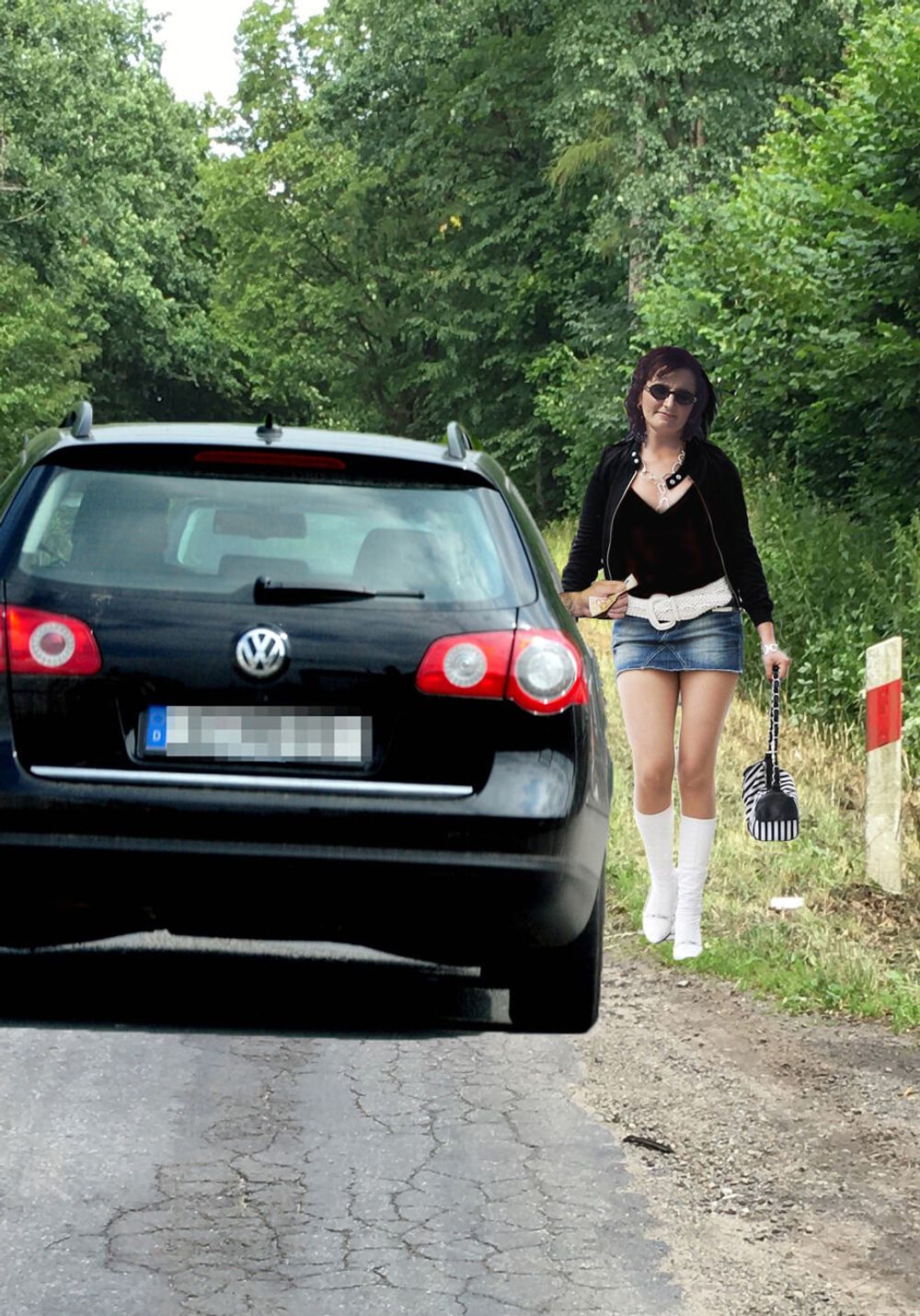 Real Street Hooker Mariolitta #9