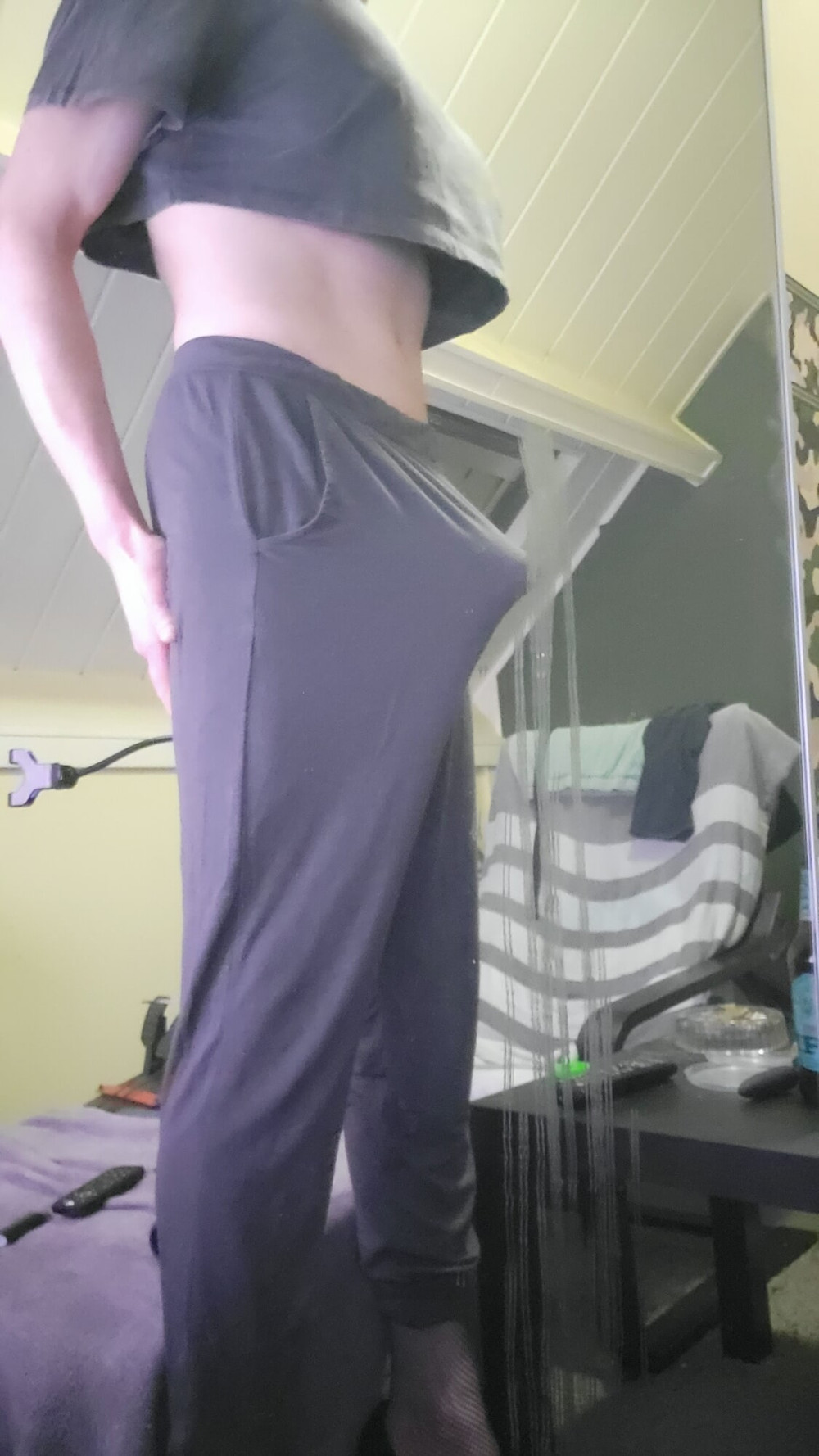 Femboy bulge dress lingerie precum #14