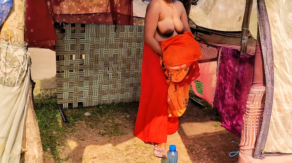 Village Indian aunty Fucked by his Nephew at field and cum i #7