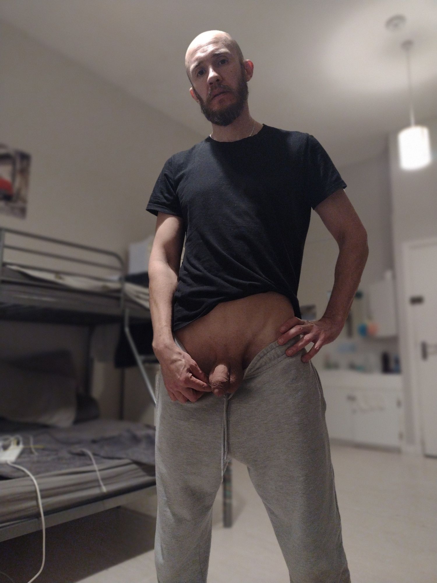 Showing soft dick #3