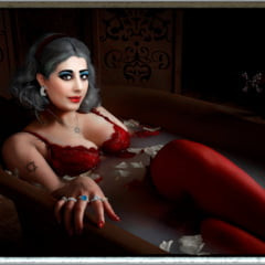 Amelie in a Tub