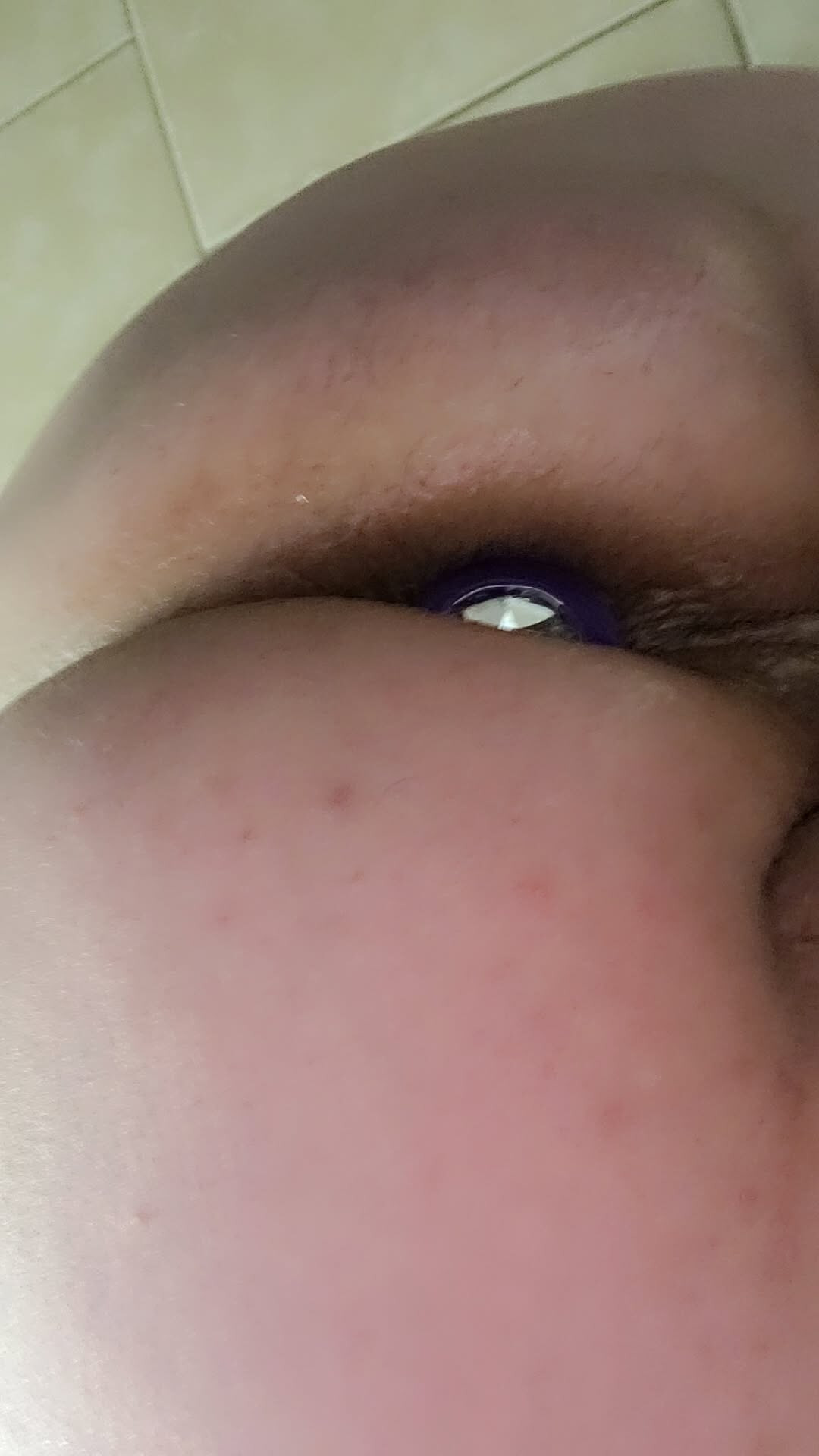 In my ass