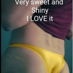 YELLOW THONG