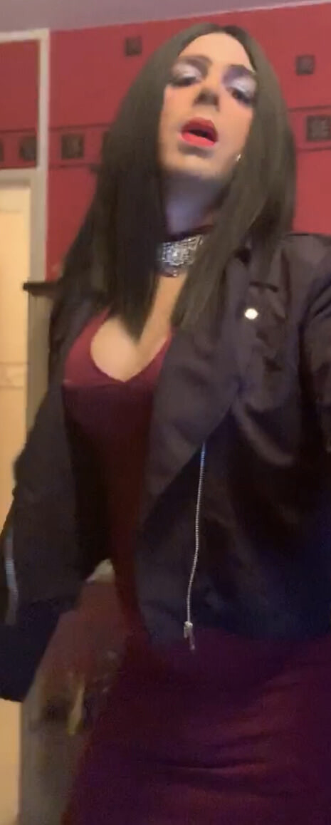 Sarah exposed like a good sissy chastity slut hooker whore #10
