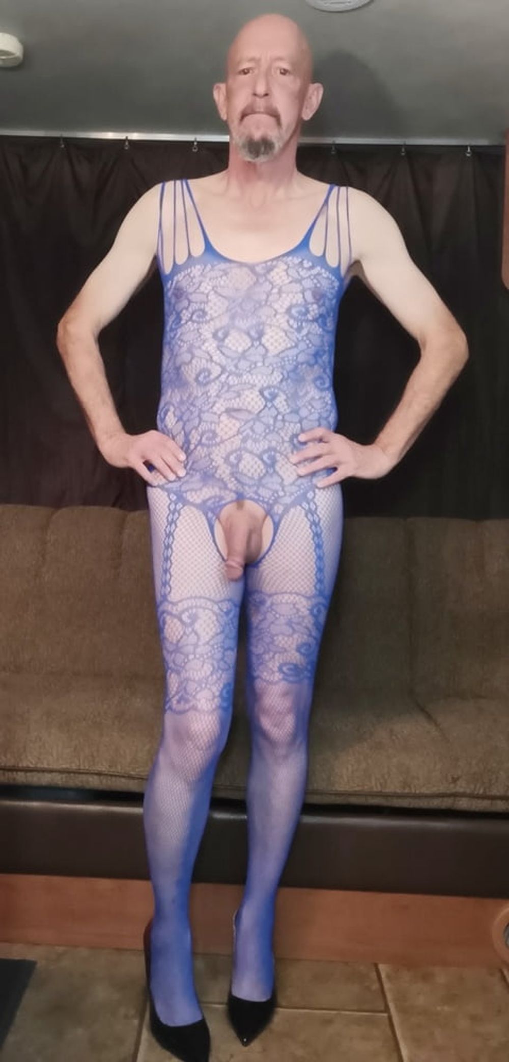 Faggot Andrew Brown Exposed Cross Dresser #11