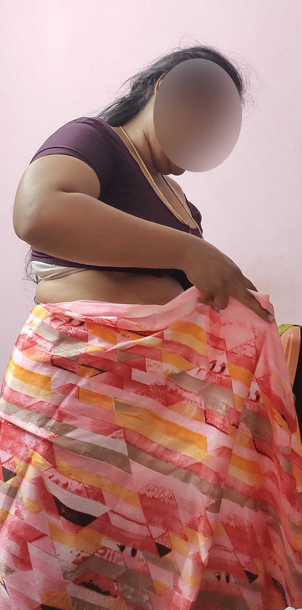 Hot Indian Bhabhi Sreeja in saree blouse fucking #20