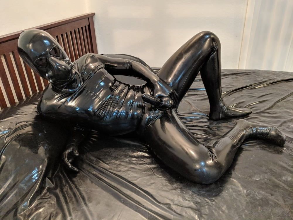 Black Rubber Cock #4