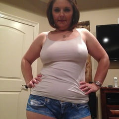 White tank and panties