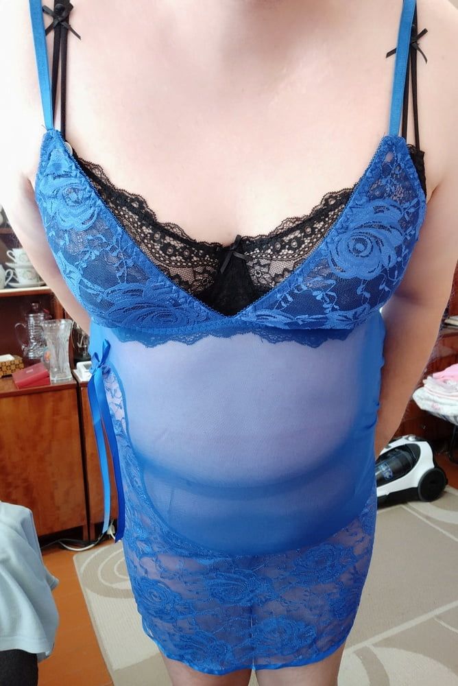 sexy blue underwear #16