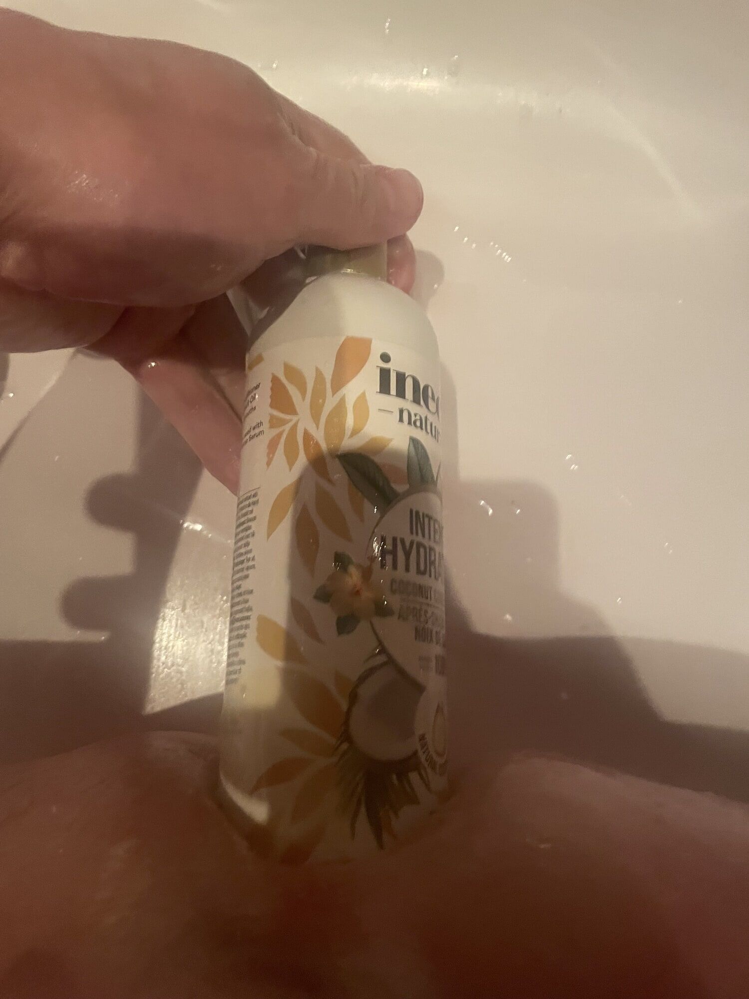 Shampoo bottle anal play #2