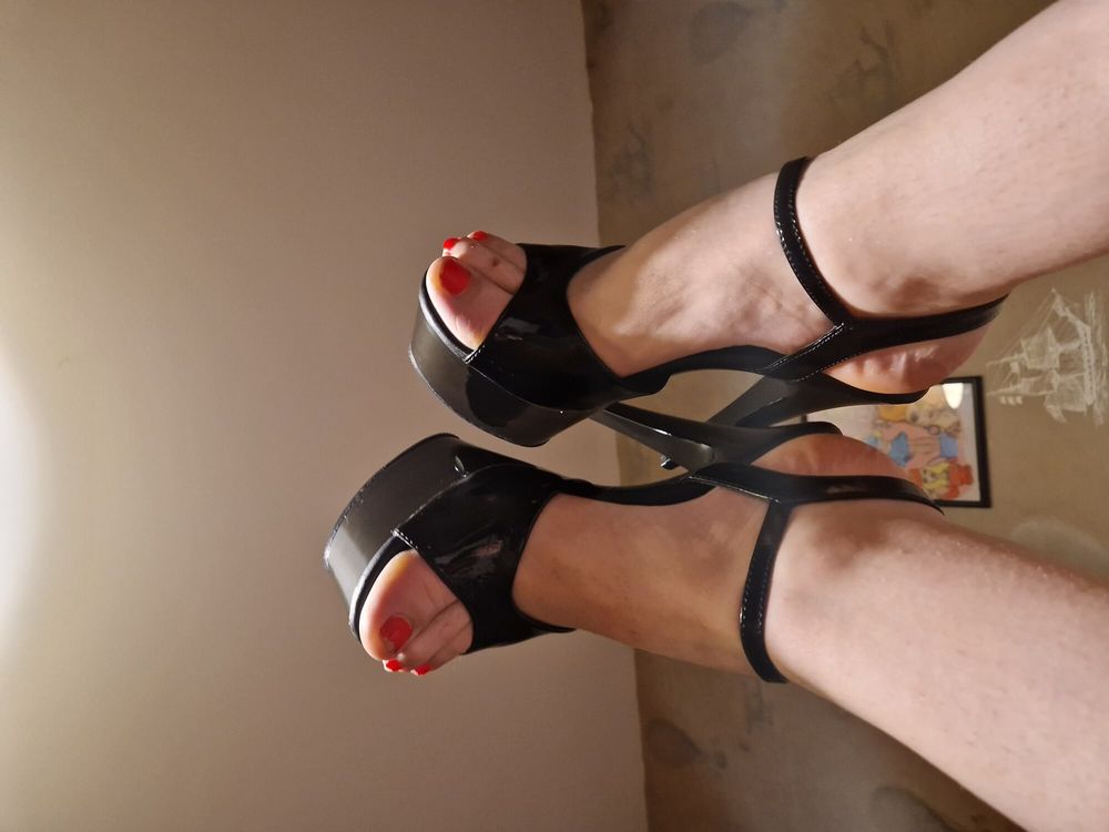 My feet in heels  #3