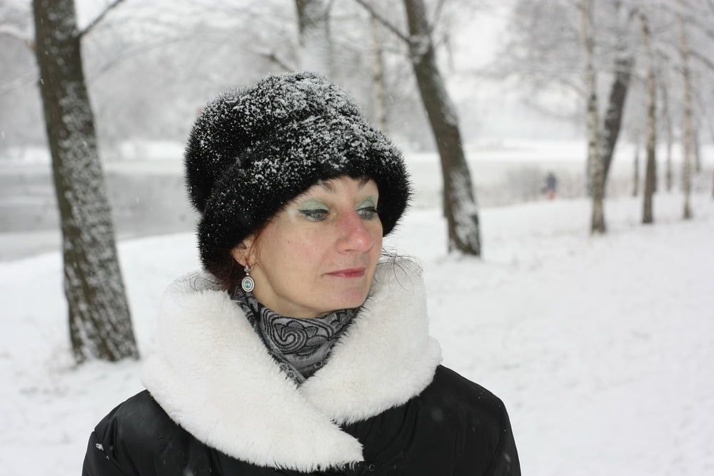 White Winter Portrait #9