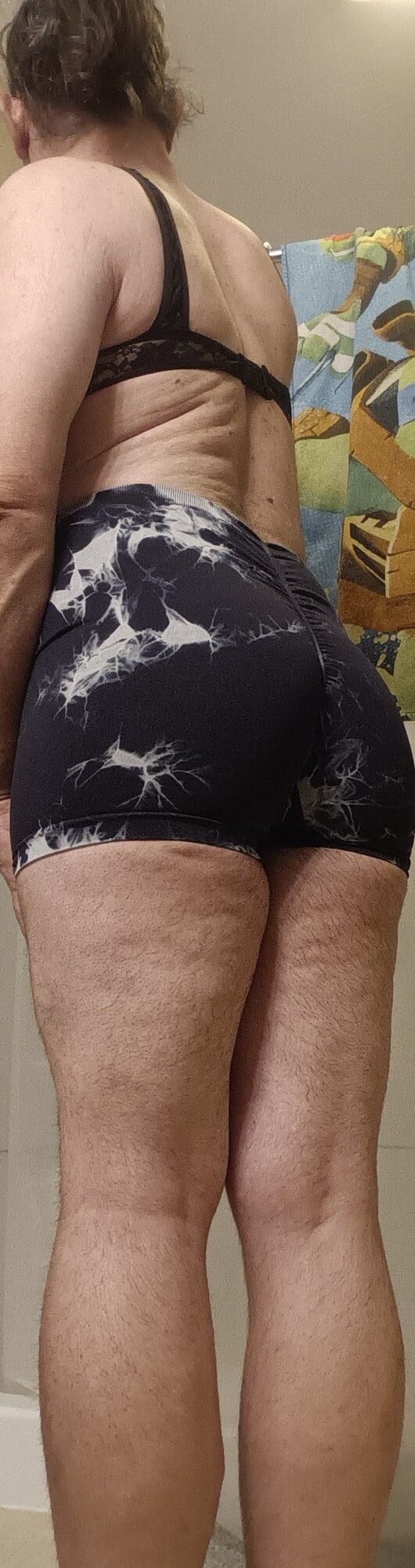 Ass looks so good in my little sexy shorts.... What do you t #25