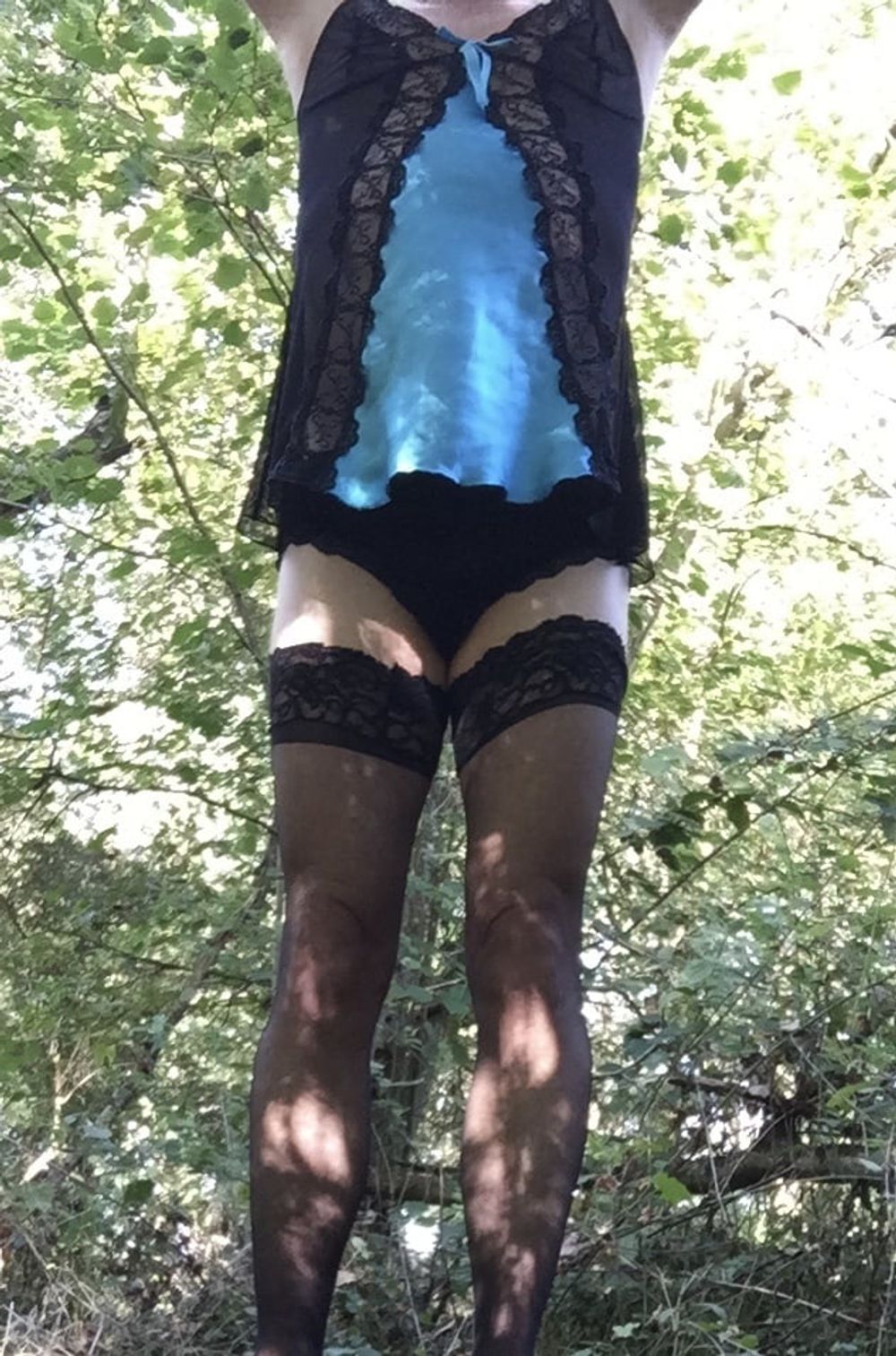 Crossdress Outdoor Fun