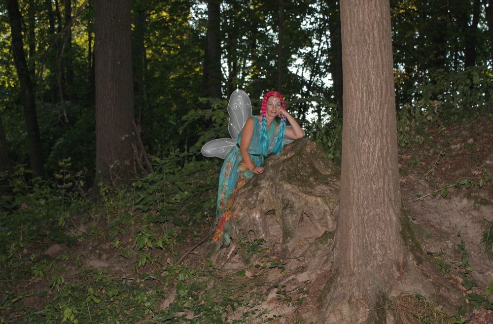 Fairy near the tree #4