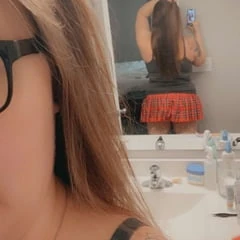My schoolgirl skirt 