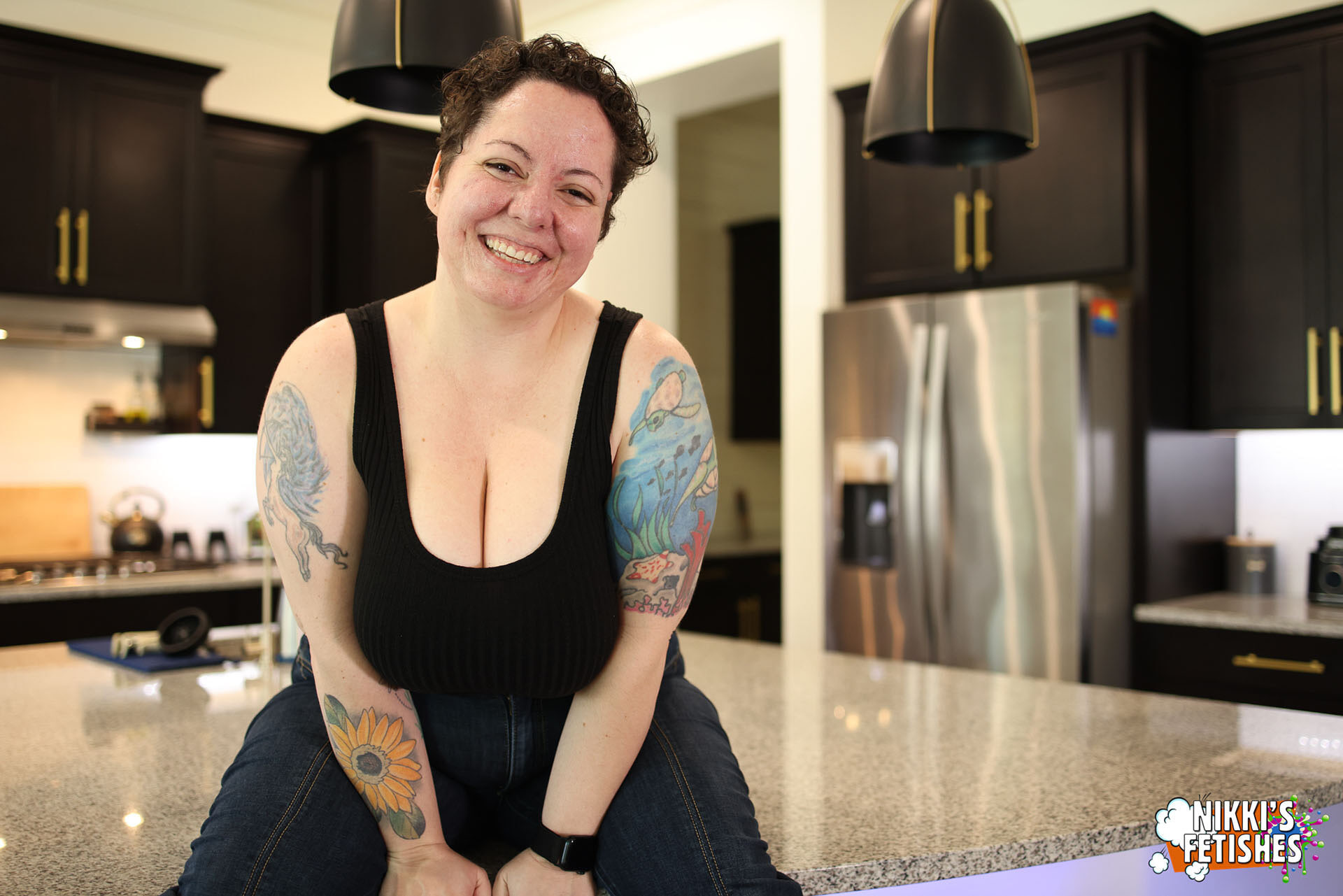 NIKKISFETISHES: Stroke Your Cock For Stepmom's Jeans #7