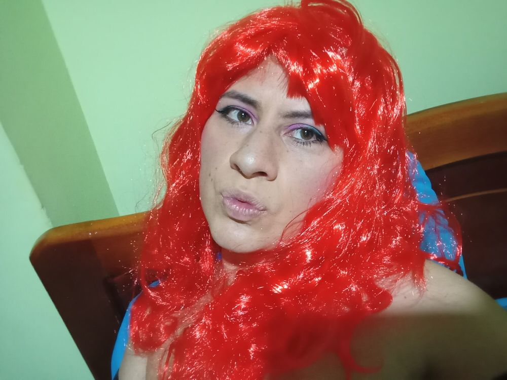 redhead crossdresser is destroyed with teenage boy&#039;s dick #10