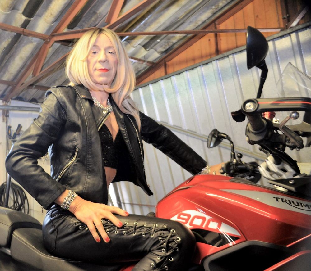 109 Alesssia Travestita on Triumph Tiger #26