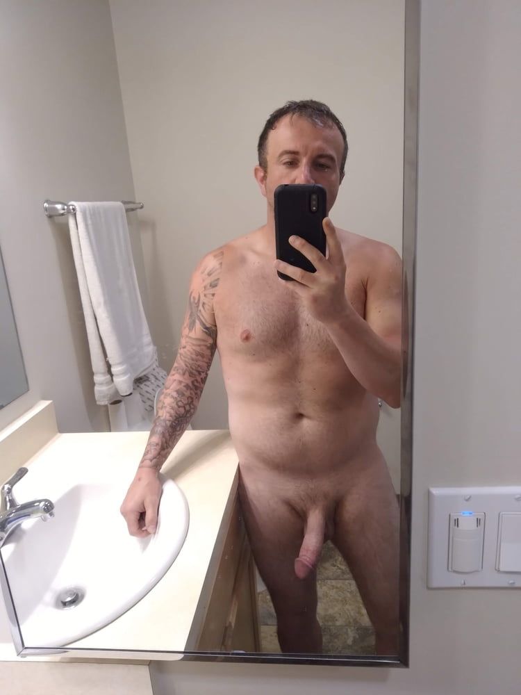 Hairy bottom with a nice cock #6
