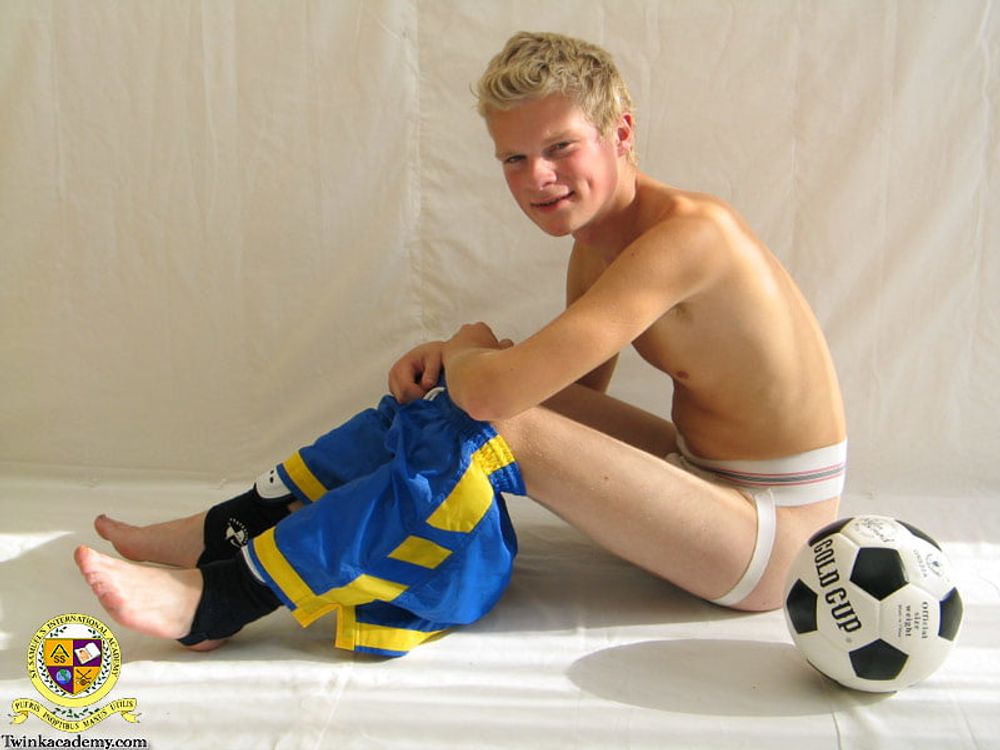 Boyish blond twink Lukas #11