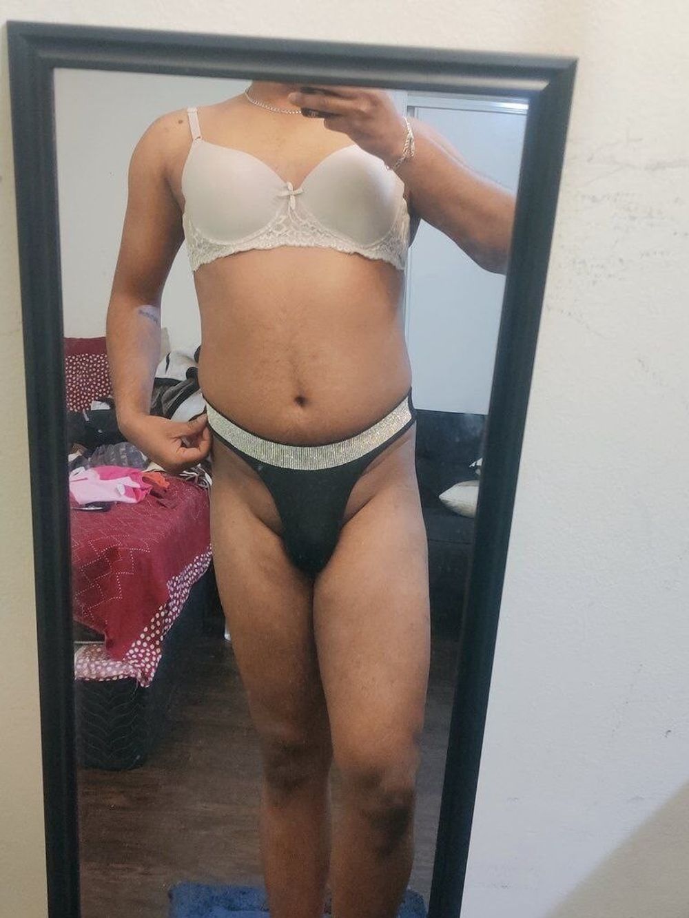 Desi Shemale ,Crossdresser sissy femboy #4