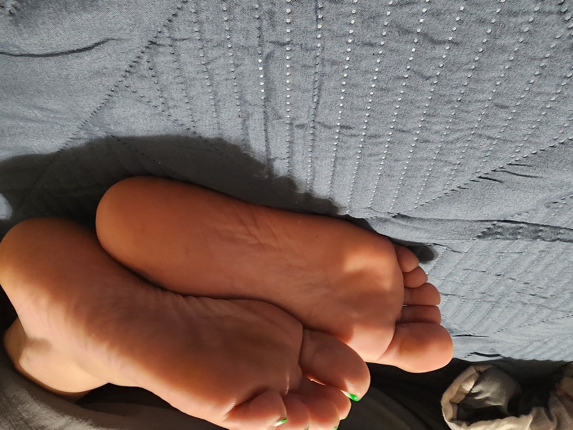 LatinaMilf pussy and feet  #2