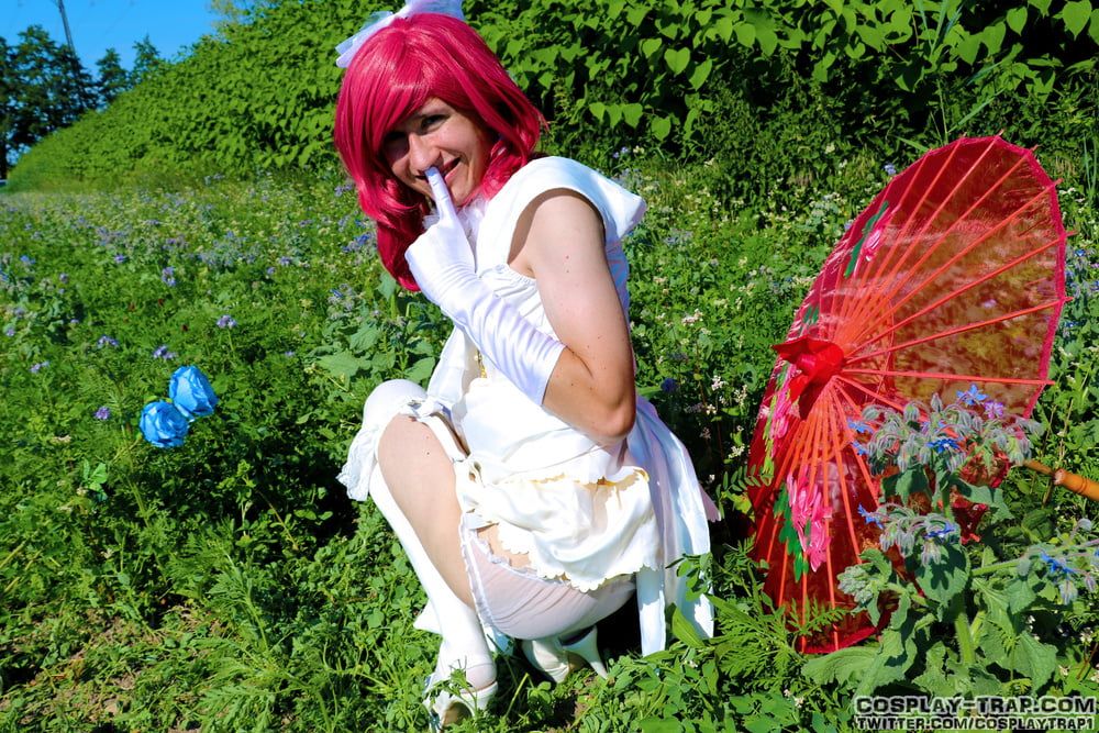 bride Maki&#039;s getting horny on her wedding photoshoot #10