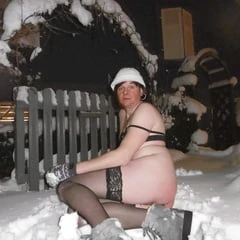 Dans la neige
