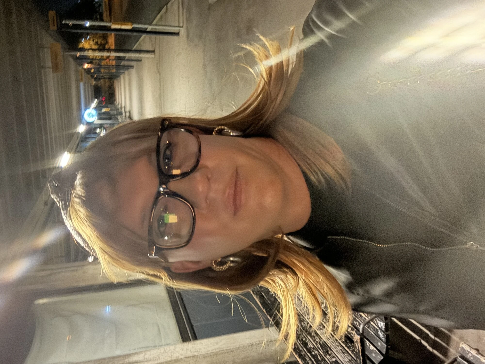 Blondie out and about #44