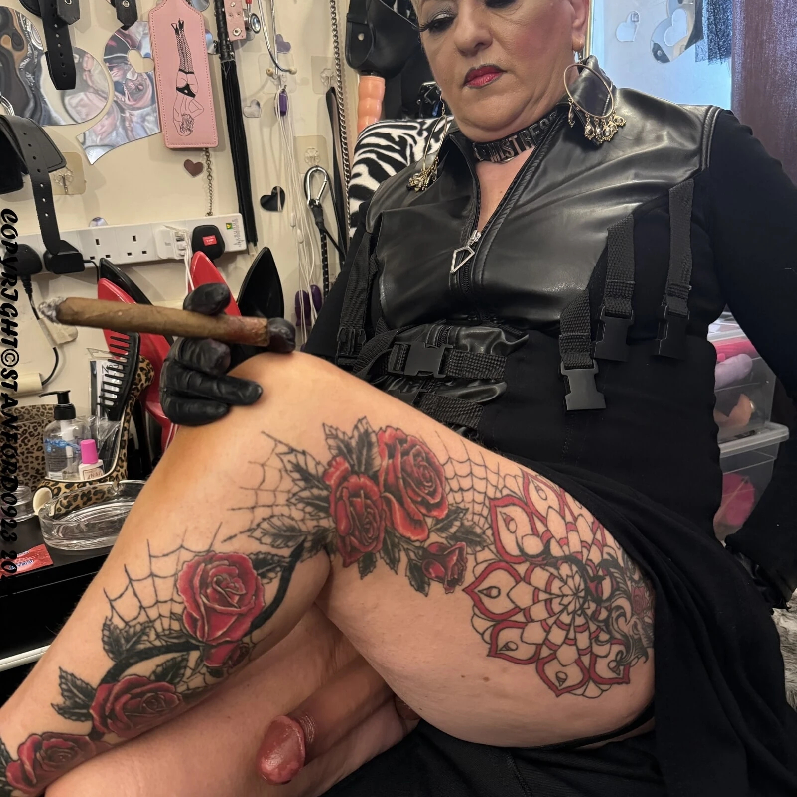 SHIRLEY SMOKING DOMINATION  #12