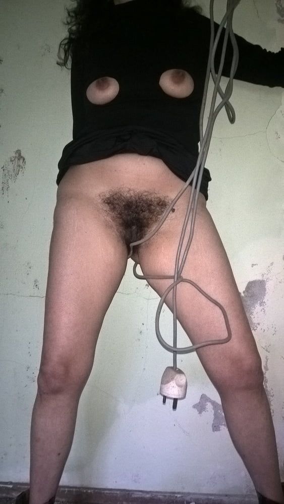 Hairy Wife In Abandoned Place #18