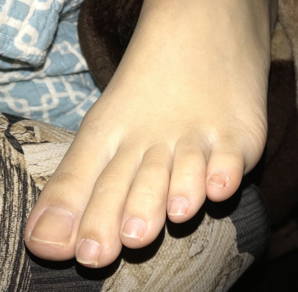 Cum Covered Latina Toes #11