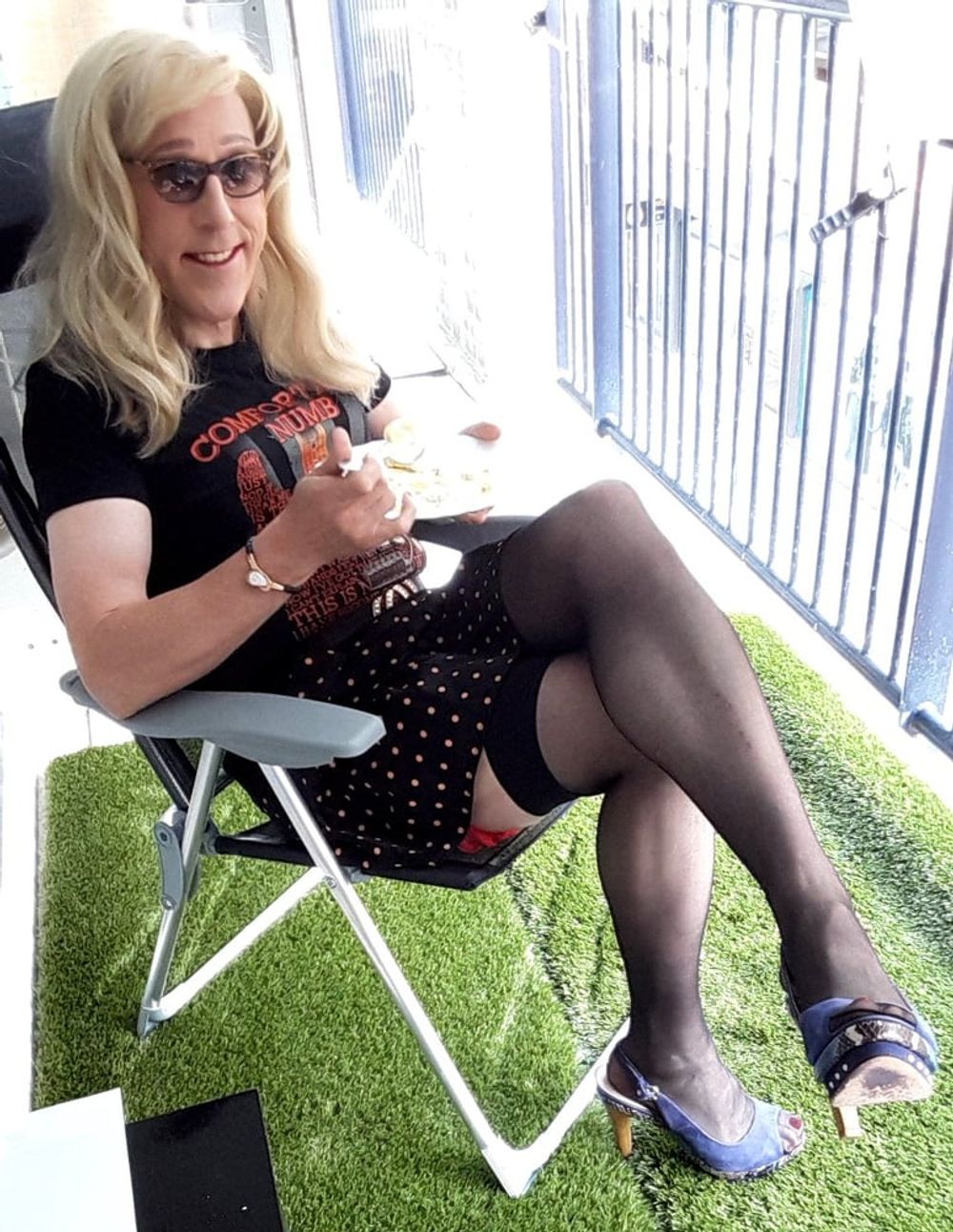 Mrs Samantha, casual shots enjoying life as a Tgirl! #6