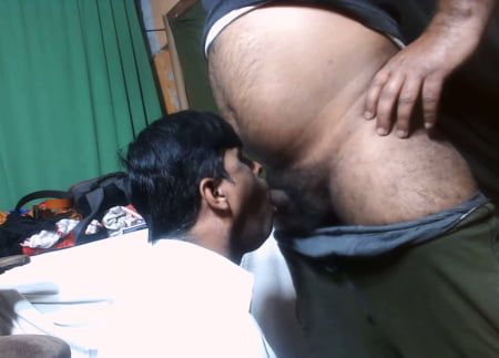 Indian boy sucking