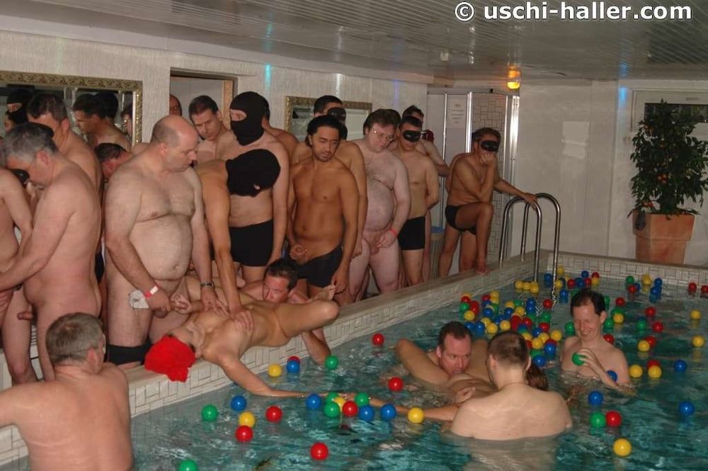 Gangbang &amp; pool party in Maintal (germany) - part 2 #15