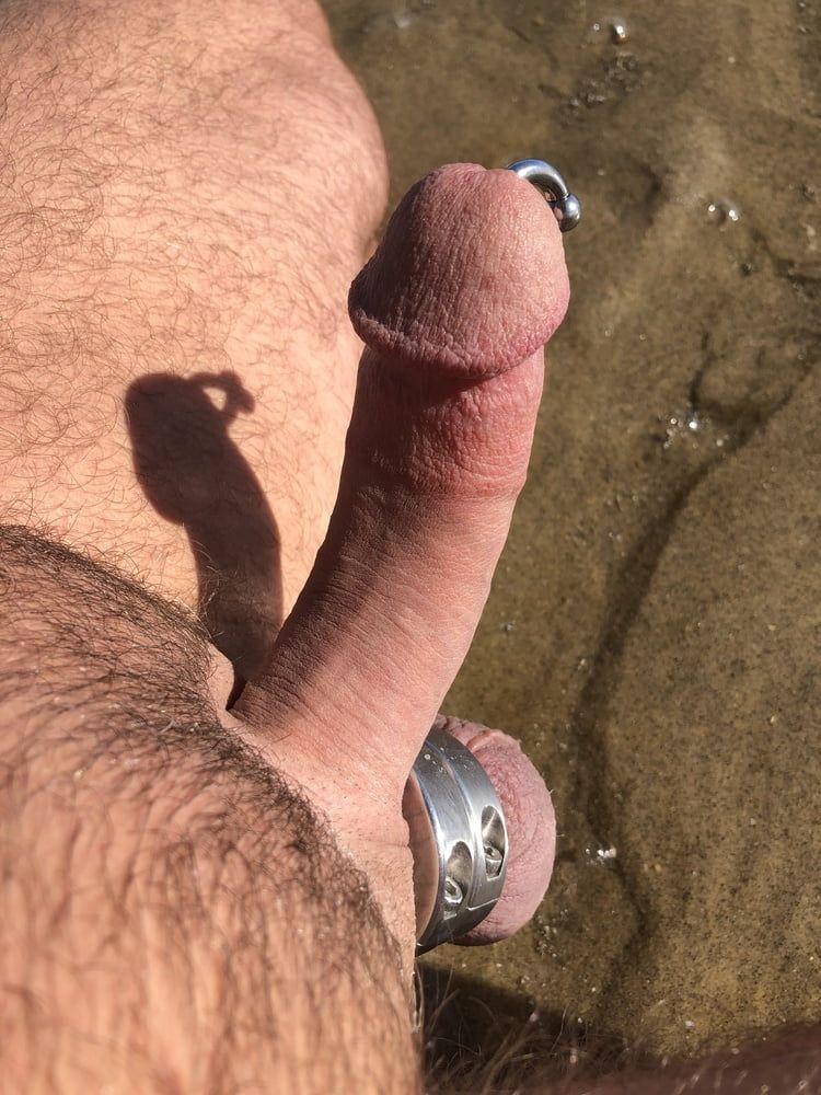 Public nude beach erection exposure