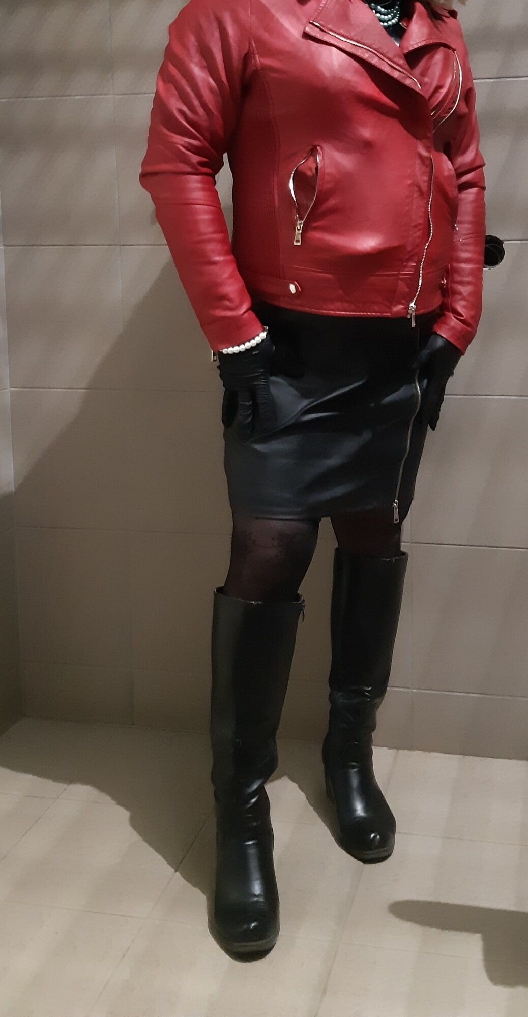 Red leather #8