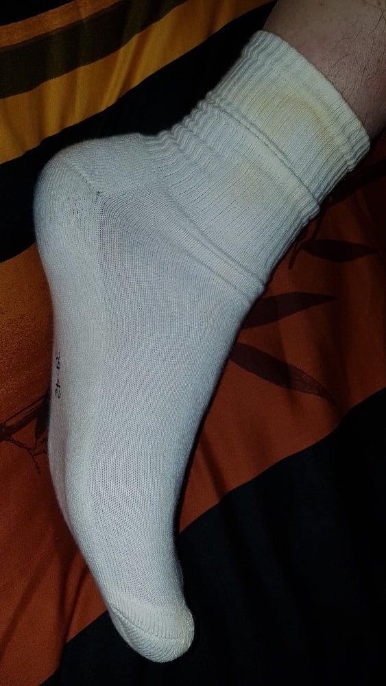 My white Socks - Pee #37