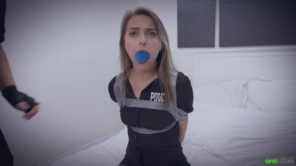 Chloe Toy - Police Officer in Bondage #10