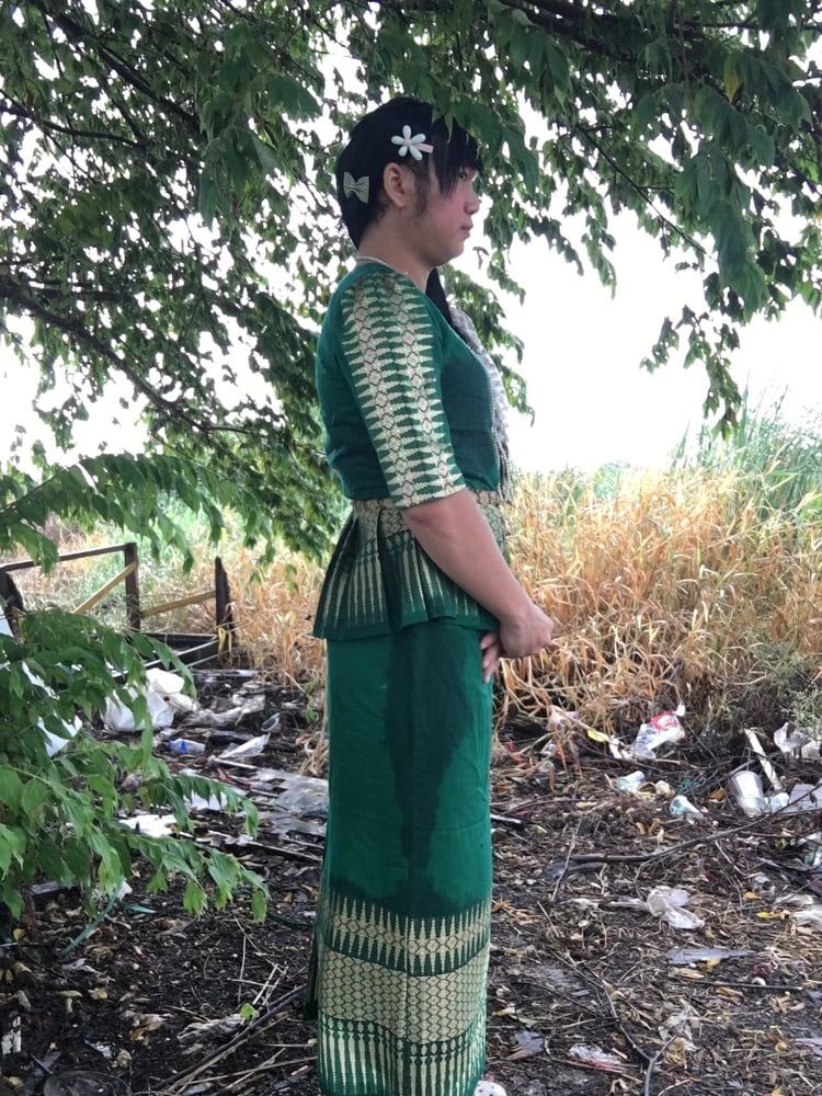  Thai dress green EP.1 #6