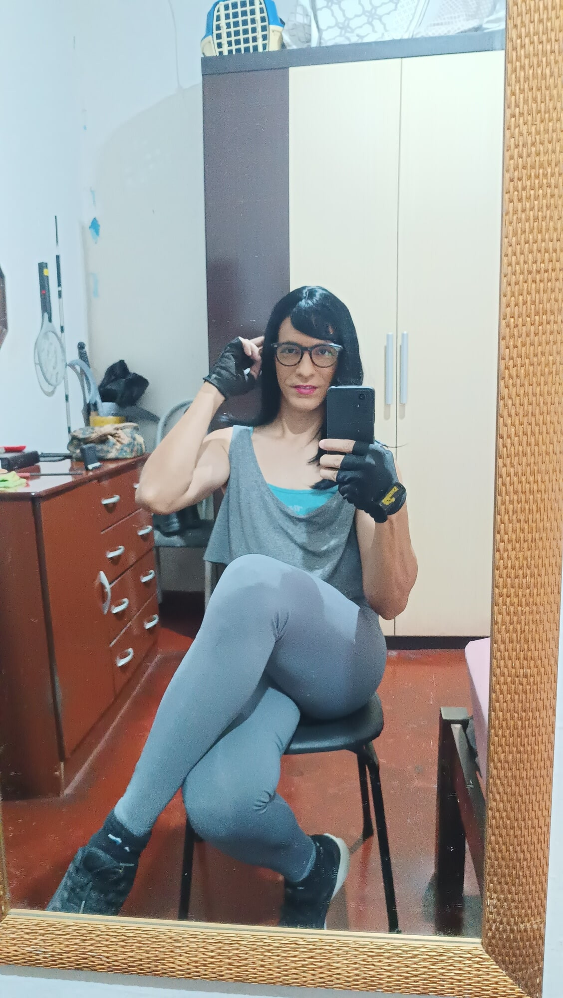 Sakura Nakamura Skinner legging Grey  #27