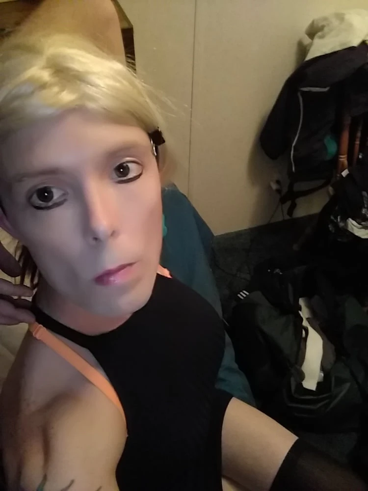 Jessica showing the sexy little sissy gurl she is  #23